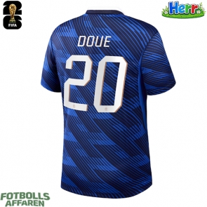 Frankrike Desire Doue #20 Hemmatröja VM 2026 Kortärmad